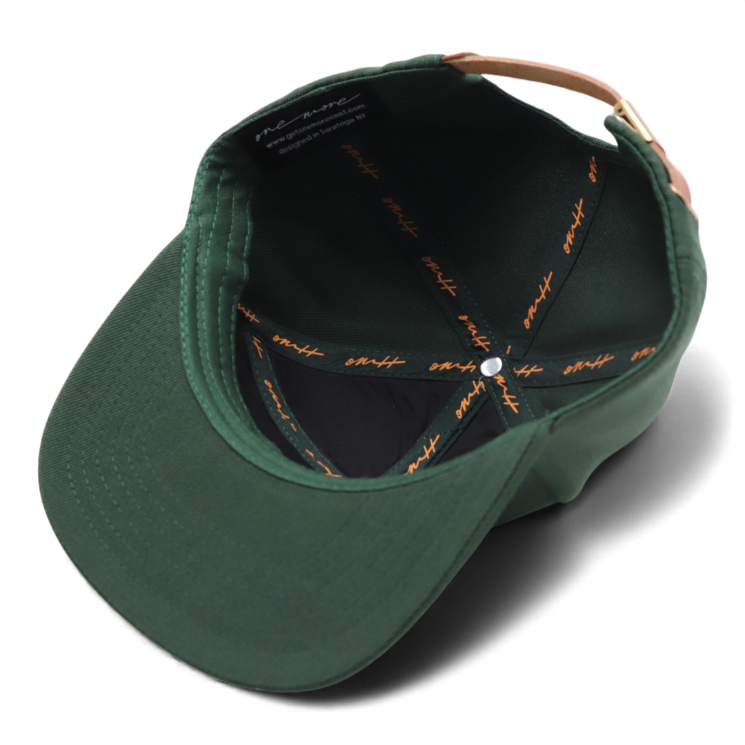 OMH 7-Panel Wool Hat — Evergreen Archer