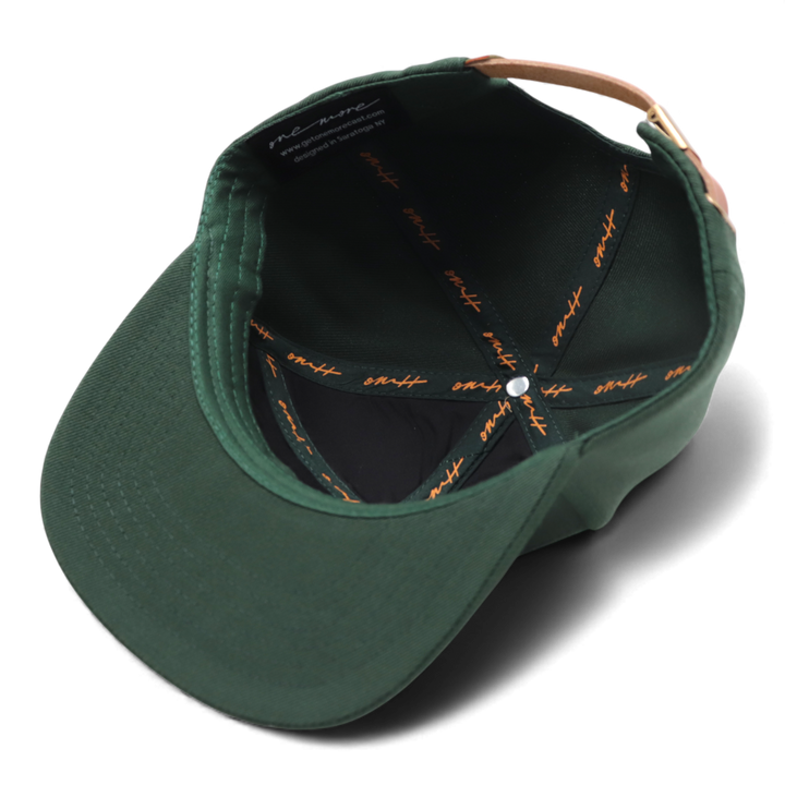 OMH 7-Panel Wool Hat — Evergreen Archer