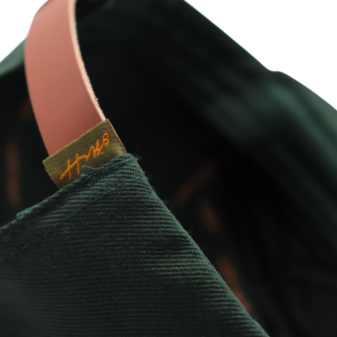 OMH 7-Panel Wool Hat — Evergreen Archer