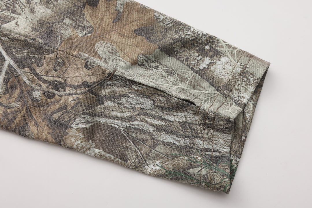 OMH ADK Big Timber – Camo Hunting Hoodie with Built-In Face Mask