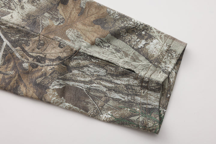 OMH ADK Big Timber – Camo Hunting Hoodie with Built-In Face Mask