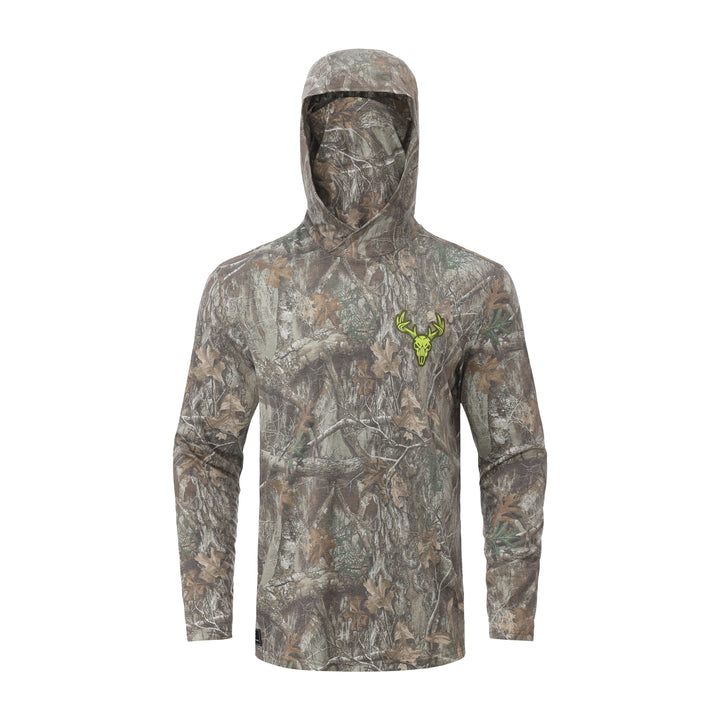 OMH ADK Big Timber – Camo Hunting Hoodie with Built-In Face Mask