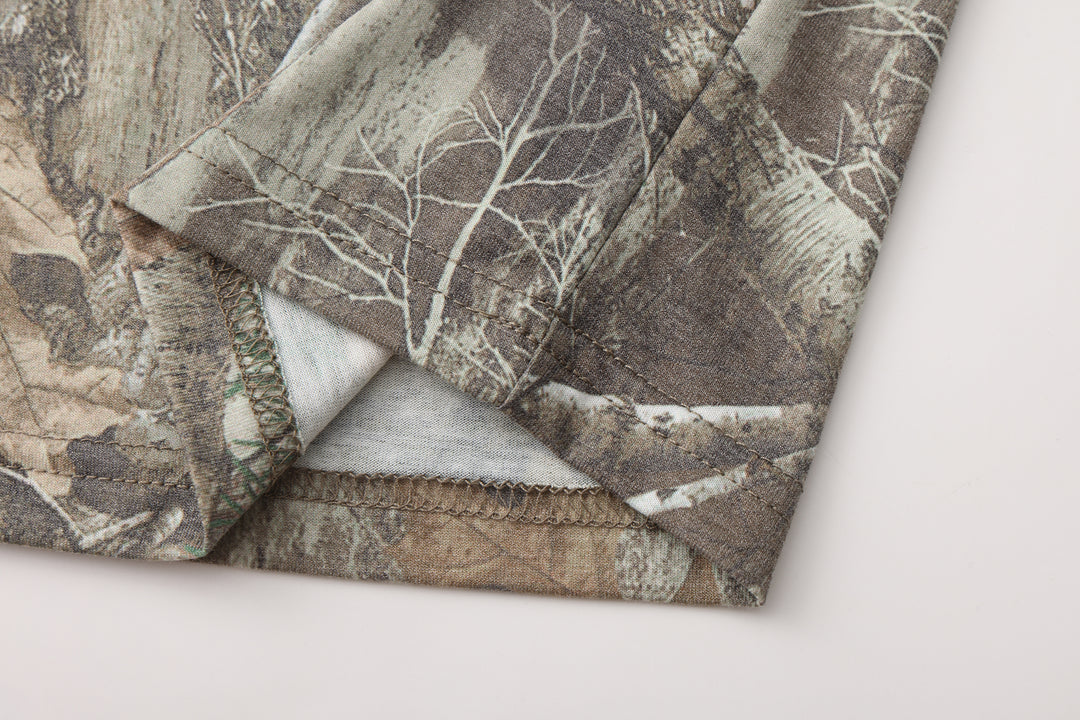 OMH ADK Big Timber – Camo Hunting Hoodie with Built-In Face Mask