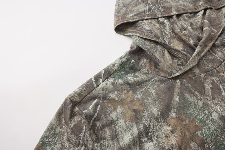 OMH ADK Big Timber – Camo Hunting Hoodie with Built-In Face Mask