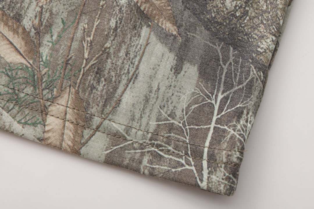 OMH ADK Big Timber – Camo Hunting Hoodie with Built-In Face Mask