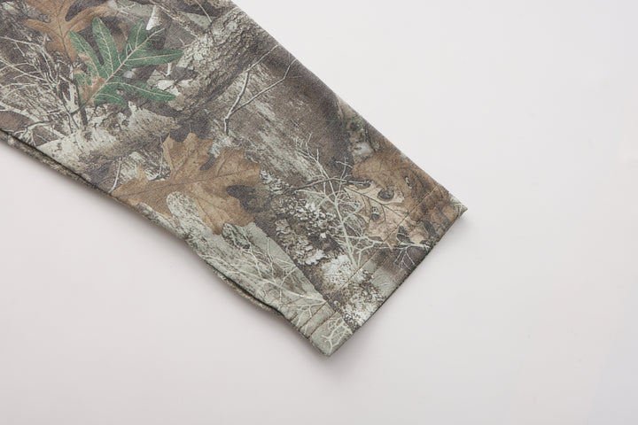 OMH ADK Big Timber – Camo Hunting Hoodie with Built-In Face Mask