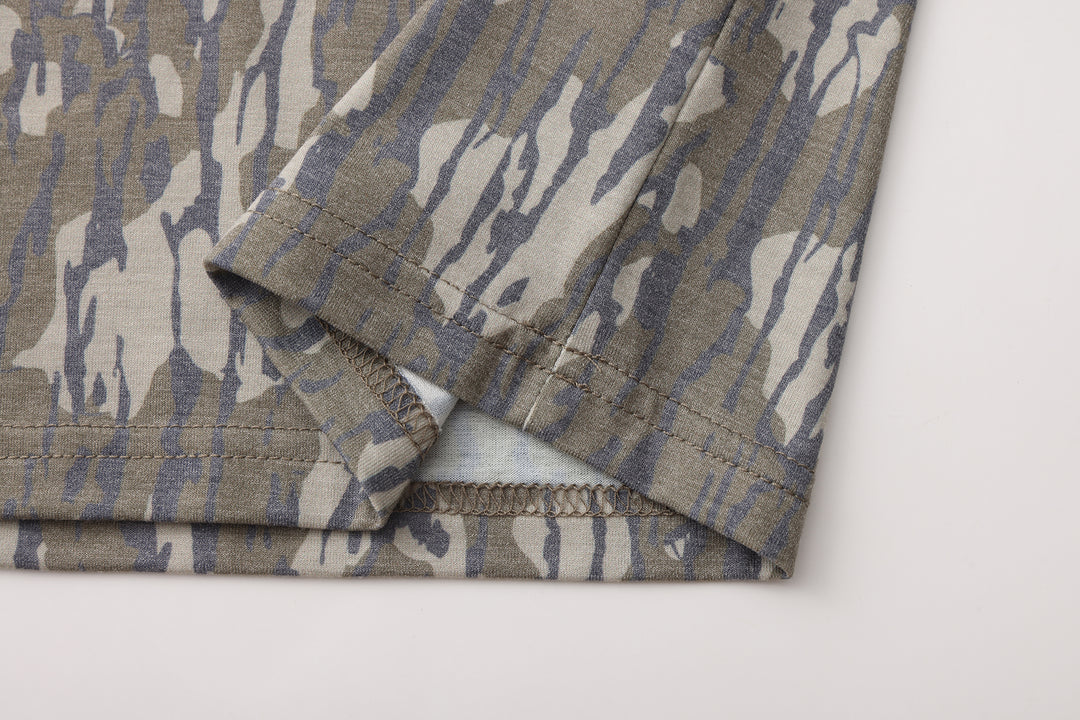 OMH Flooded Timber – Camo Lightweight Hunting Hoodie