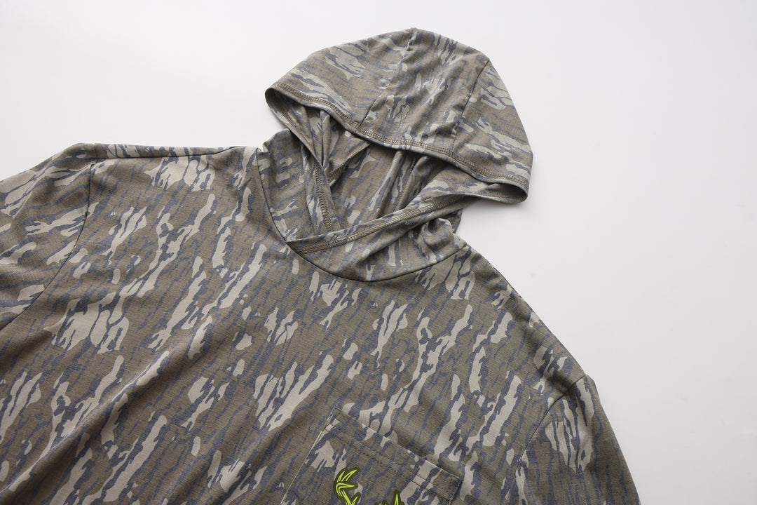 OMH Flooded Timber – Camo Lightweight Hunting Hoodie