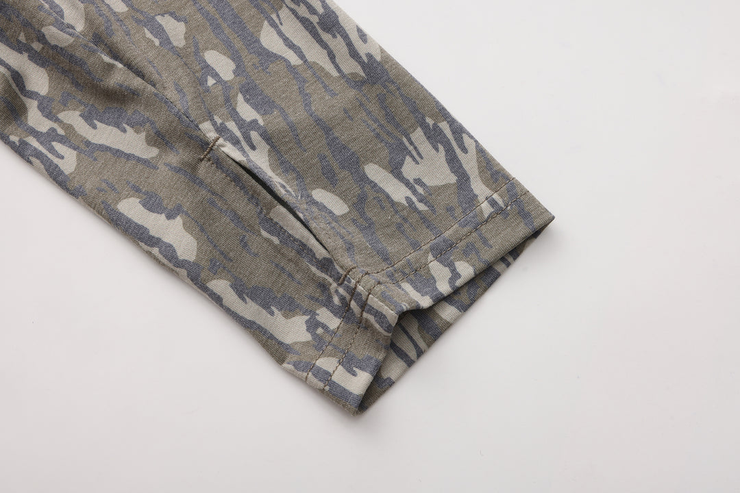 OMH Flooded Timber – Camo Lightweight Hunting Hoodie