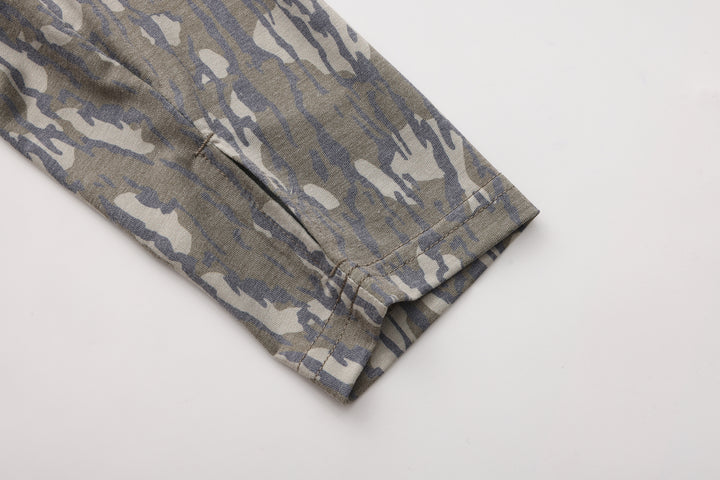 OMH Flooded Timber – Camo Lightweight Hunting Hoodie